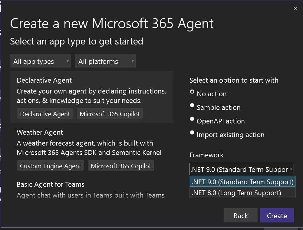 .net9 support